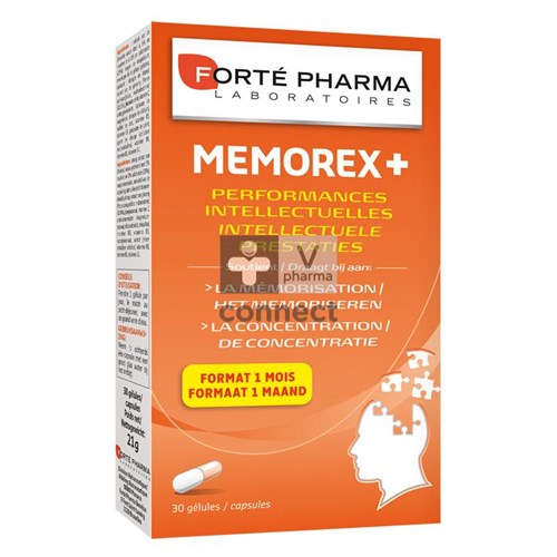 Forte Pharma Memorex+ 30 Gélules