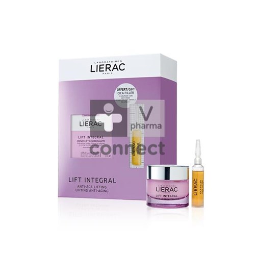 Lierac Coffret Lift Integral 50 ml + Cica Filler Ampoules 10 ml