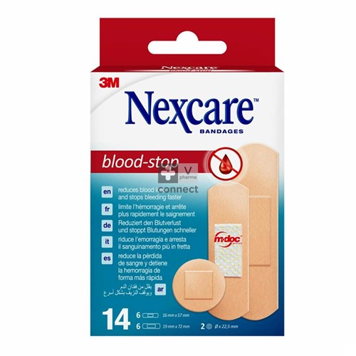 Nexcare Blood Stop 14 Pansements