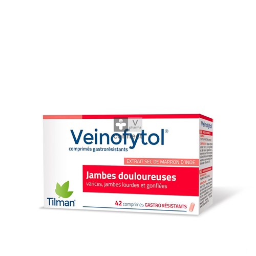Veinofytol Gastro Resist 50 mg 42 Comprimés