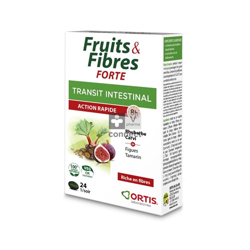 Ortis Vruchten & Vezels Transit Forte 24 tabletten