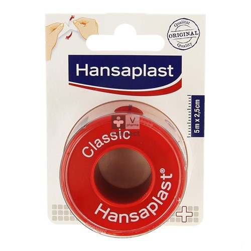 Hansaplast Fixation Tape Classic 5 m x 2,5 cm