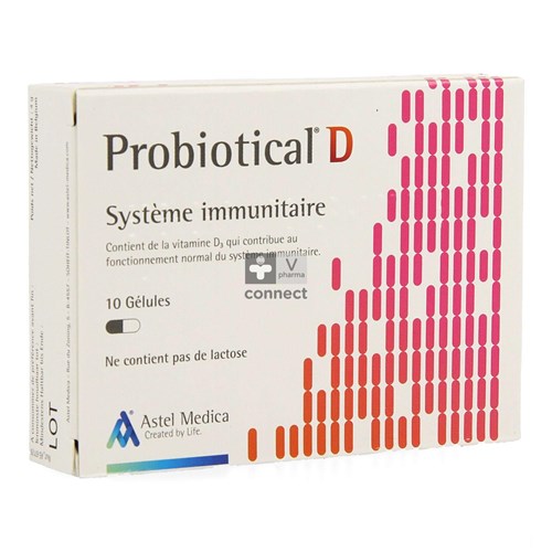 Probiotical D 10 Gélules