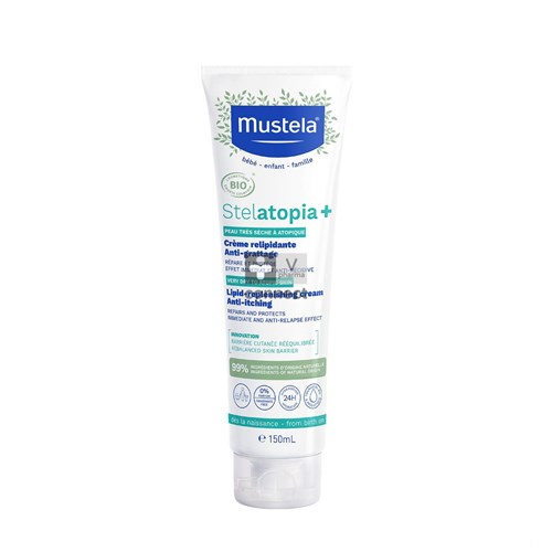 Mustela Pa Stelatopia + Crème Relipidante Anti-Grattage 150 ml