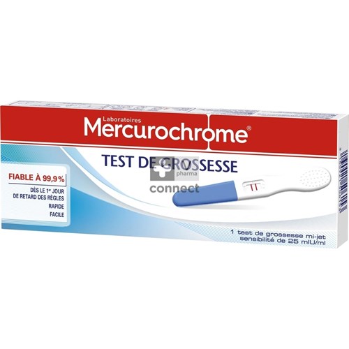 Mercurochrome Zwangerschapstest 1