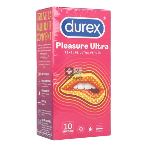 Durex Pleasure Me Preservatifs 12 Pièces