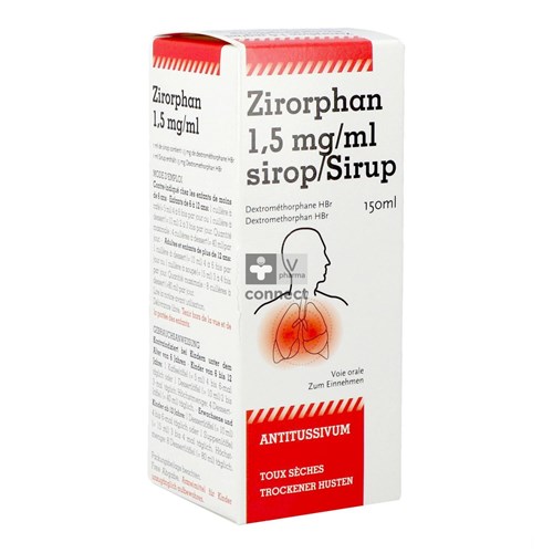Zirorphan 7,5mg/5ml Sir 150ml