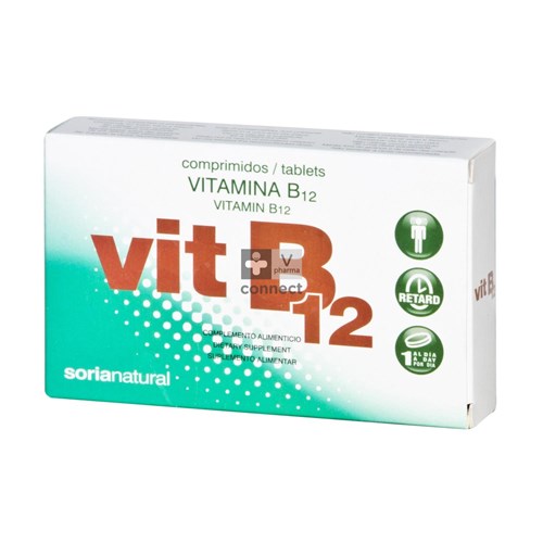 Soria Natural Vitamine B12   48 Comprimés