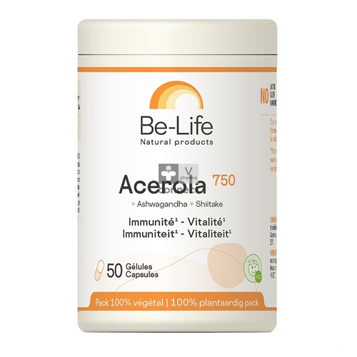 Be-Life Acerola 750  50 Gélules