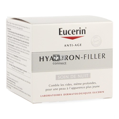 Eucerin Hyaluron Filler Crème de Nuit Anti-Rides 50 ml