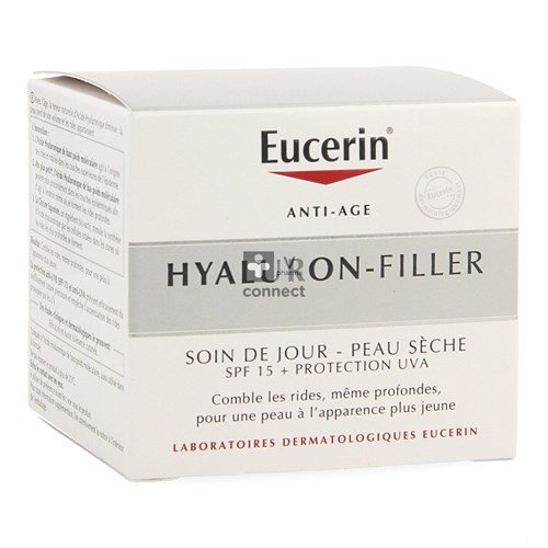 Eucerin Hyaluron Filler Crème de Jour Peau Sèche 50 ml
