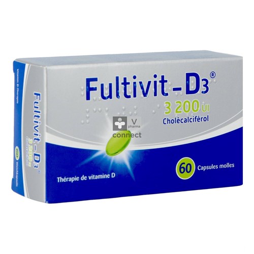 Fultivit-D3  3200UI 60 Capsules