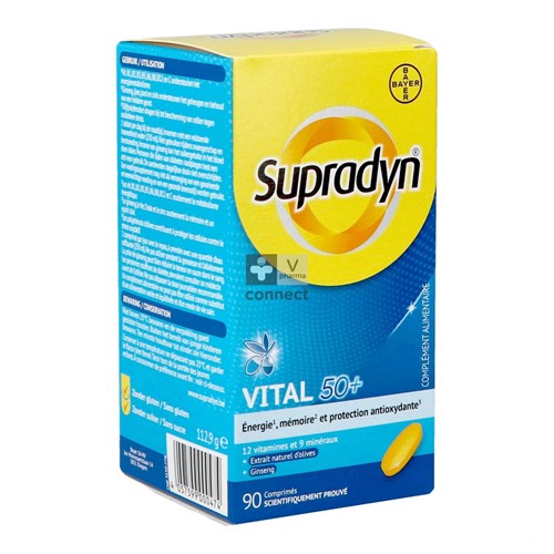 Supradyn Vital 50+ 90 tabletten
