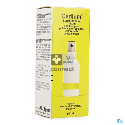 Cedium Spray 50 ml Qualiphar