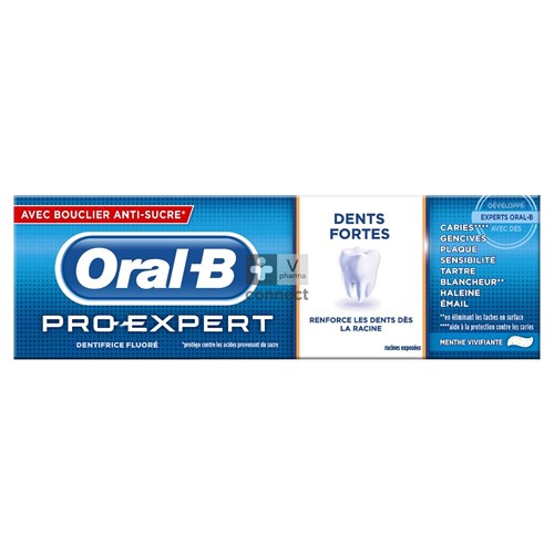 Oral B Pro Expert Dentifrice Dents Fortes 75 ml