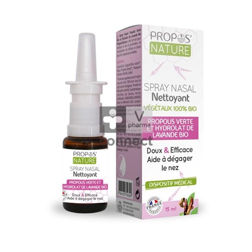 Propos Nature Spray Nasal Propolis Lavande Bio 15 ml