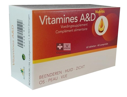 Nutritic Vitamines A & D 60 Capsules