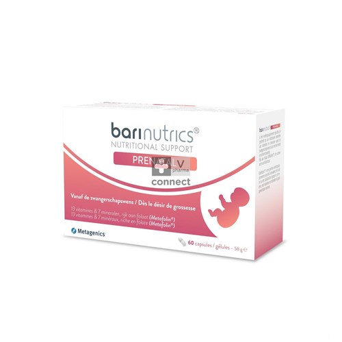 Metagenics Barinutrics Prenatal 60 Capsules