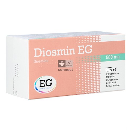 Diosmin Eg 500 mg x 60 Comprimés