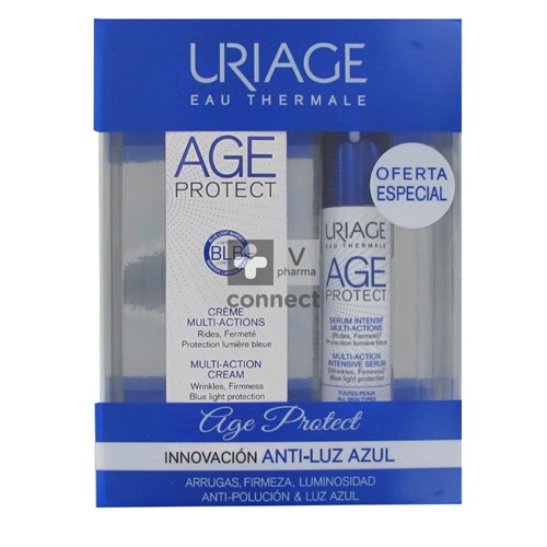 Uriage Kit Age Protect Crème Multi Action 40 ml + Serum 10 ml Gratuit
