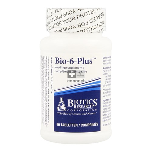 Biotics Bio 6 Plus 90 Comprimés