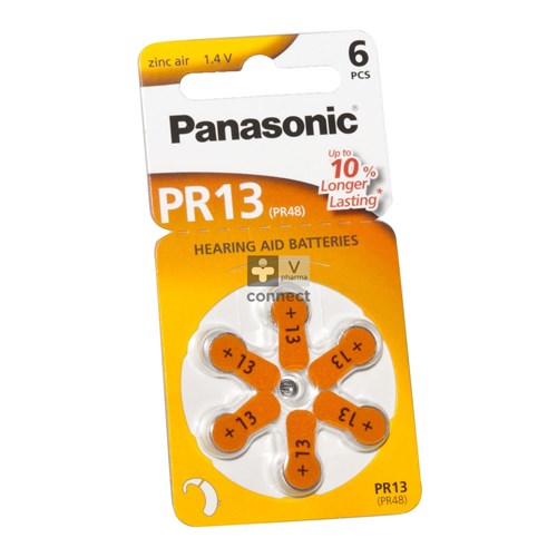 Panasonic Batterij Oorapparaat Pr 13h 6
