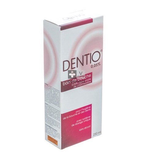 Dentio Rouge Bain de Bouche 0.05%  250 ml