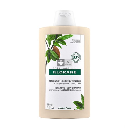 Klorane Beurre Cupuaçu Shampooing 400 ml