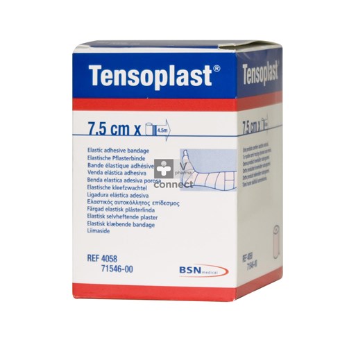 Tensoplast Bande  7.5cm X 4.5m  Boite Carton R.4058