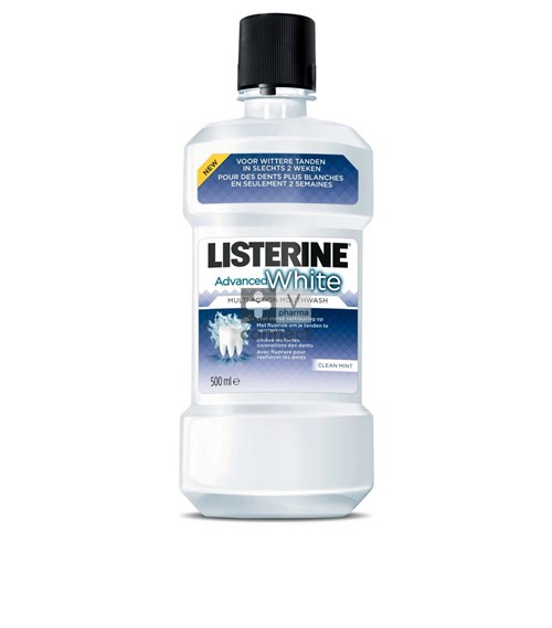 Listerine Advanced White Eau Buccale 500 ml