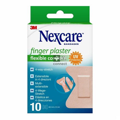 Nexcare Ultra Strech Flexible Comfort Doigt 10 Pièces