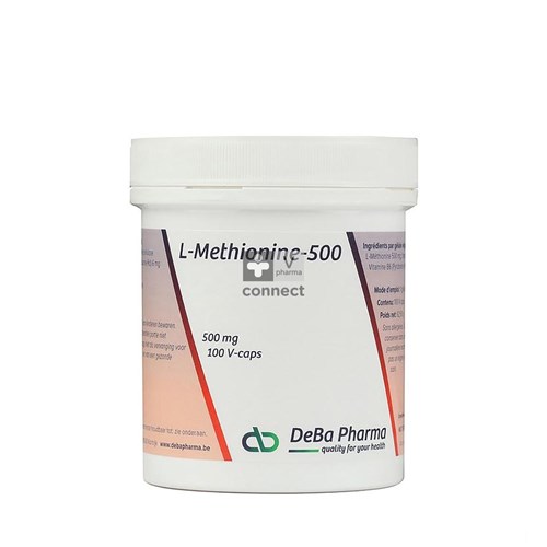 Deba L Methionine 500 mg 100 capsules