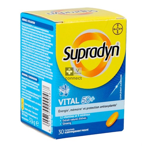 Supradyn Vital 50+ 30 tabletten