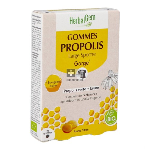 Herbalgem Propolis LS Bio 24 Gommes