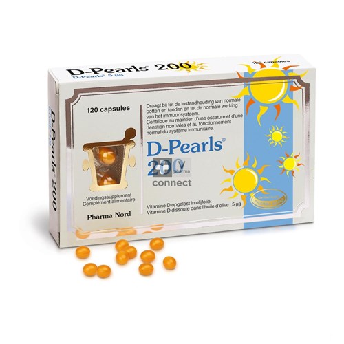 D - Pearls 200  120 Capsules Pharma Nord