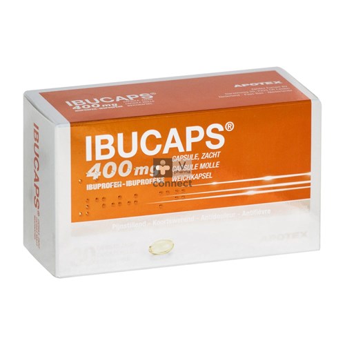 Ibucaps Apotex 400 mg x 30 Comprimés