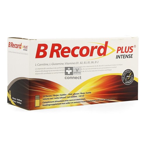 B Record Intense Fioles 10x10ml