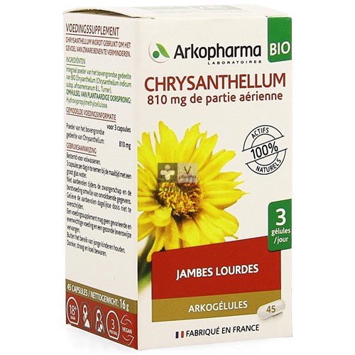 Arkocaps Chrysanthellum Bio Caps 45