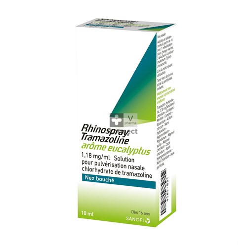Rhinospray Tramazoline Arôme Eucalyptus Spray 10 ml