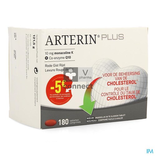 Arterin Plus 180 Comprimés Prix Promo - 5 Euros