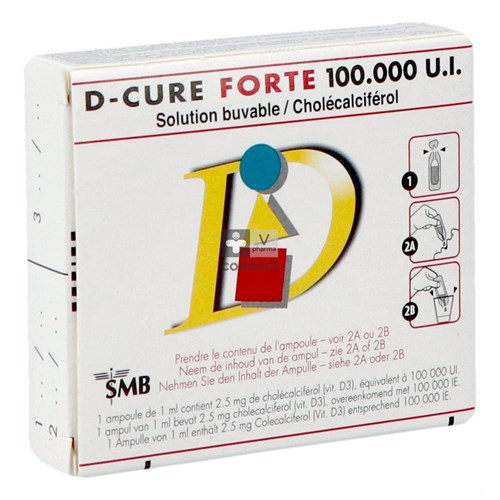 D Cure Forte 100.000 Ui Amp 3
